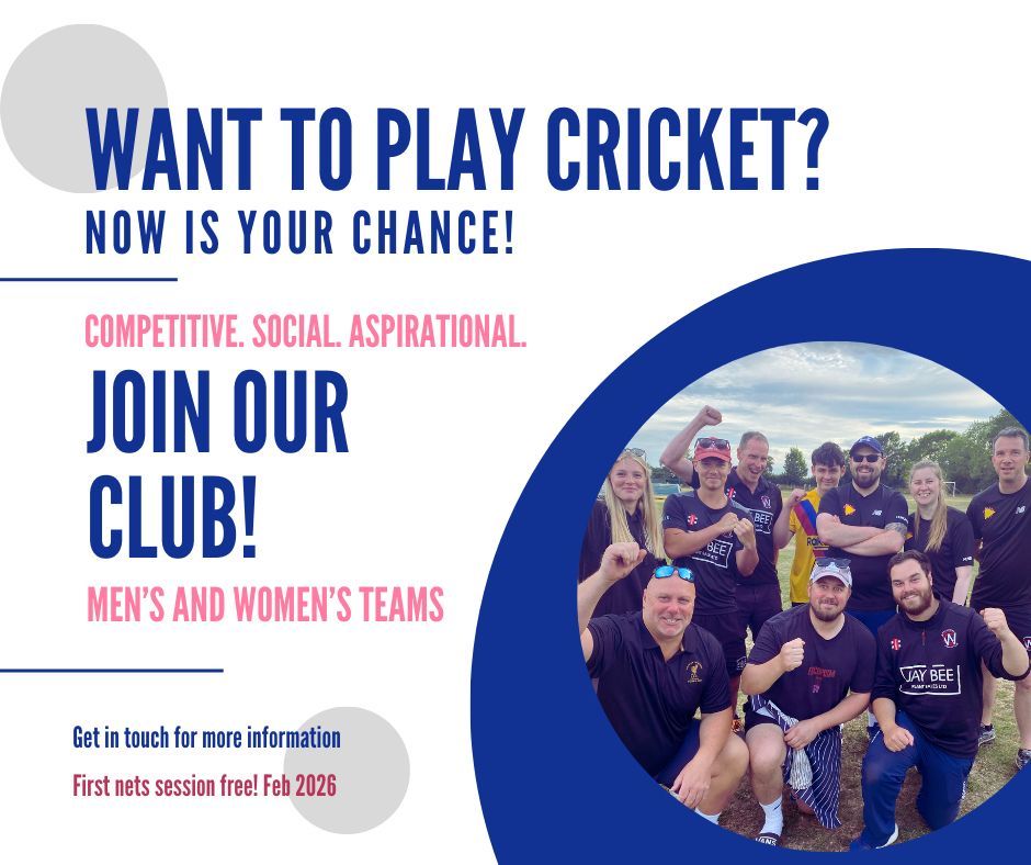 WhitminsterCC's tweet photo. 🏏 Want to give cricket a try?

Now’s the time!

Competitive, social, welcoming — our men’s &amp; women’s teams are growing.

First nets session is FREE.

DM for details.

https://t.co/TB3n2WKSIz https://t.co/8loDozP8kM