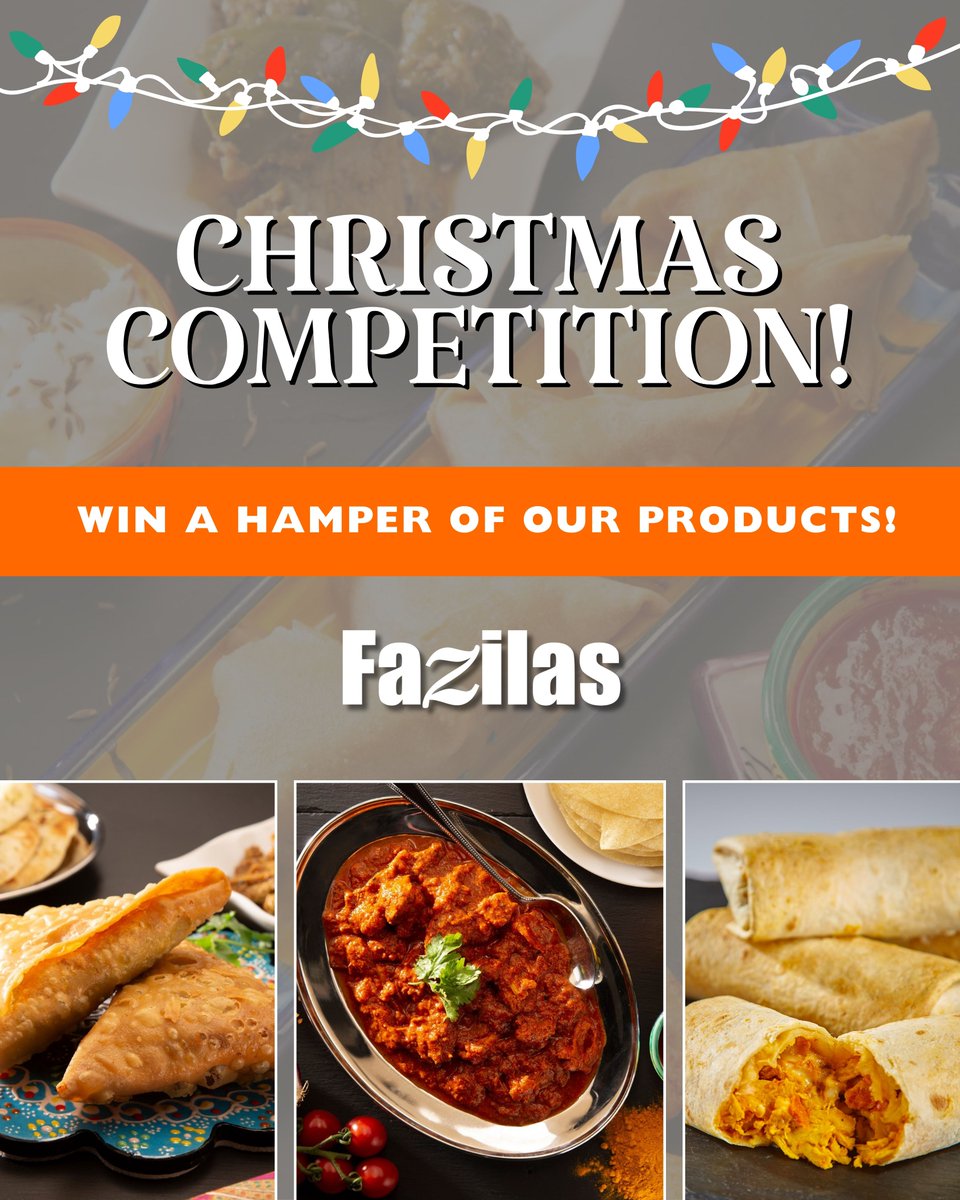 🎄 We’re giving you the chance to #win a hamper of our products this Christmas! 🎄

For the chance to win, just let us know who you would share the prize with 😉

(#Competition ends on Wednesday 31st December at 10pm, one winner, UK mainland only).