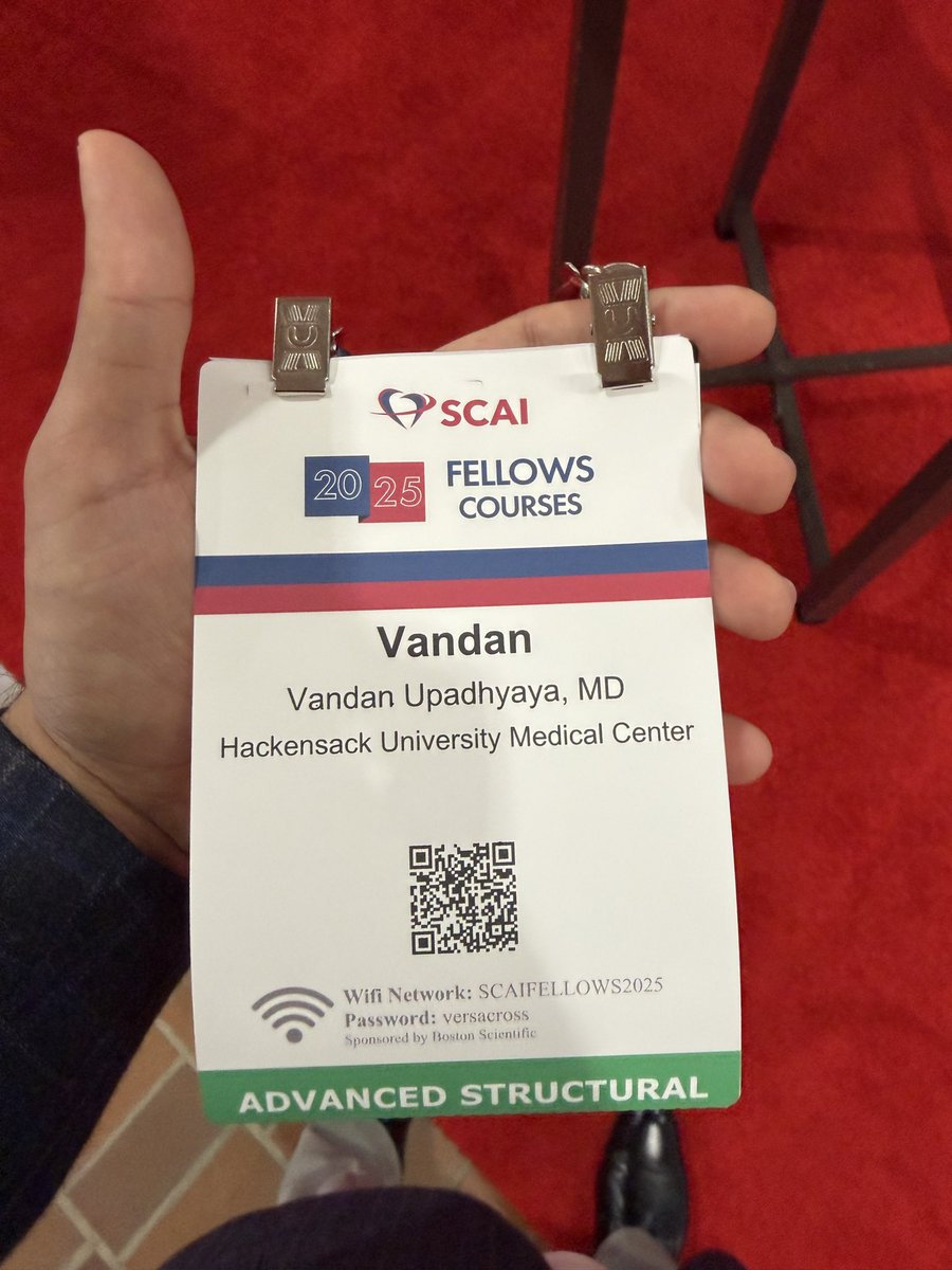 vandanMD's tweet photo. Ready for @SCAI Advanced Structural Course @SrihariNaiduMD @jamiemccabeMD #cardiofit #acc https://t.co/M8wA3OUROl