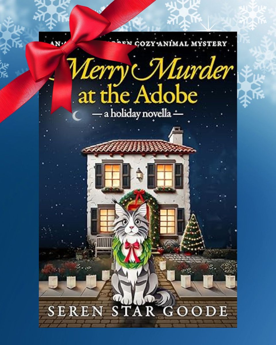 shellmarsh's tweet photo. Join the 12 Days of Christmas Story Giveaway! Today's free novella is Merry Murder at the Adobe by @SerenGoodewrites 
My newsletter subscribers are getting a free e-book every day from Dec 1-12. It's not too late to join! See link in bio or visit my website ShelleyMarsh dot com https://t.co/NcNcOtv5wf