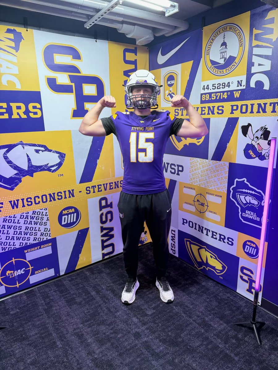 ColinW_26's tweet image. After a great Senior season at Holmen and countless conversations with @shaunb8 and Coach Venne. I am so excited to announce my commitment to UW-Stevens Point Football #godawg #gopointers #UWSP