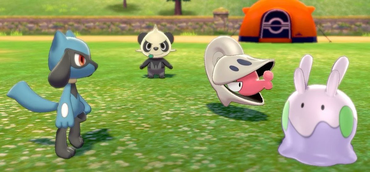 Jester_Pyro_Bun's tweet photo. Riolu, Goomy, Pancham, &amp; Shelmet :3

#Pokemon #PokemonSwordShield #Riolu #Goomy #Pancham #Shelmet https://t.co/L32xSQmuvw