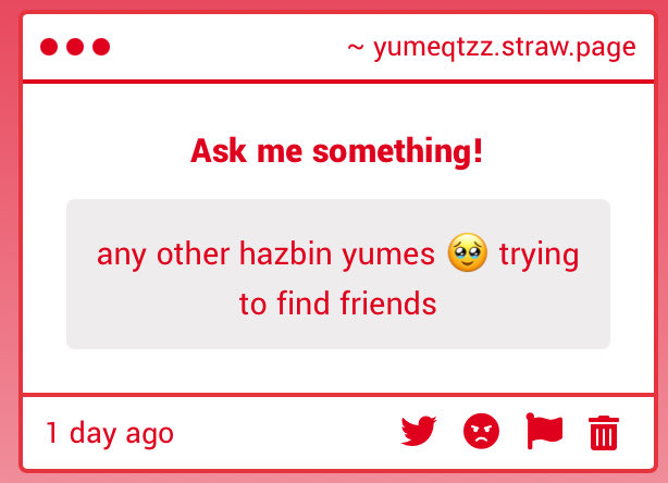 anon is looking for hazbin hotel yumes ! ! ^_^ #yumetwt