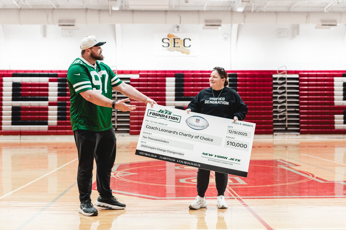 New York Jets Community Relations tweet media