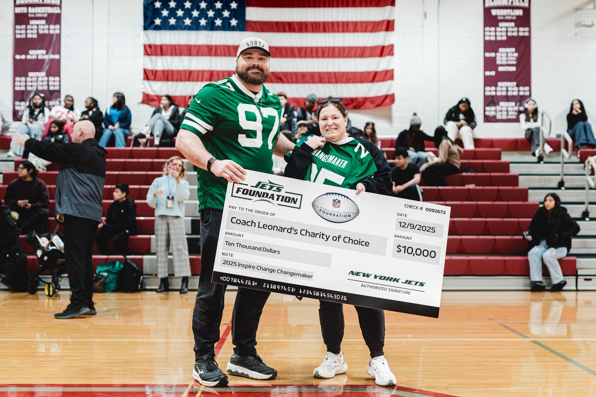 New York Jets Community Relations tweet media