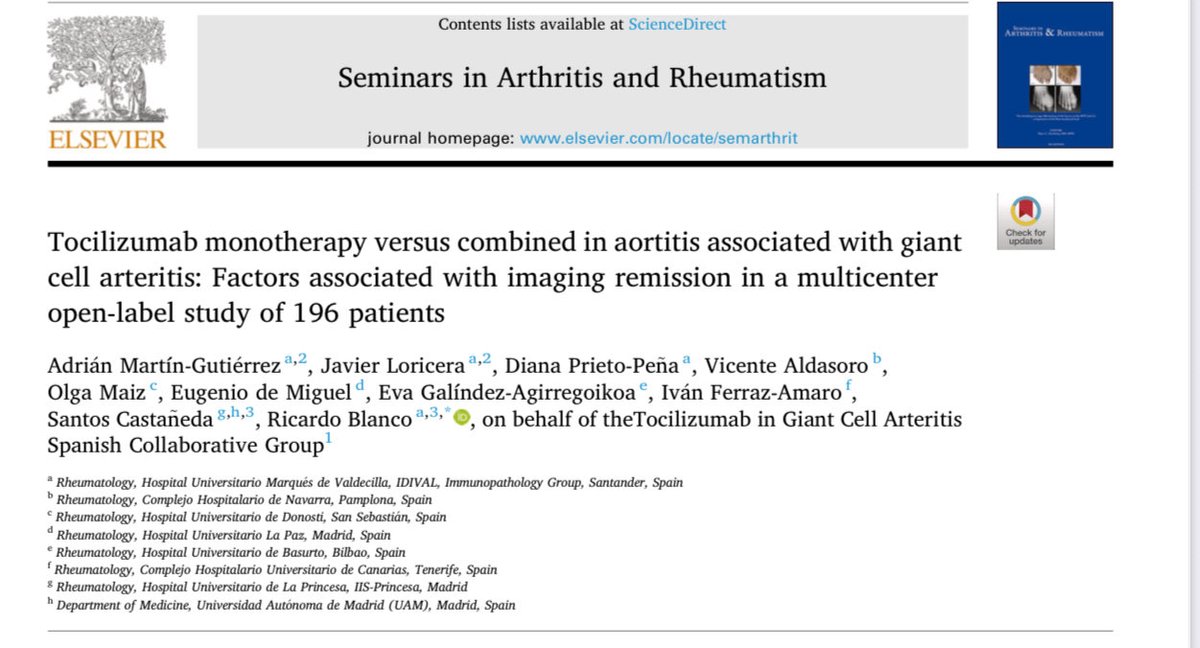 Reumatología Valdecilla tweet media