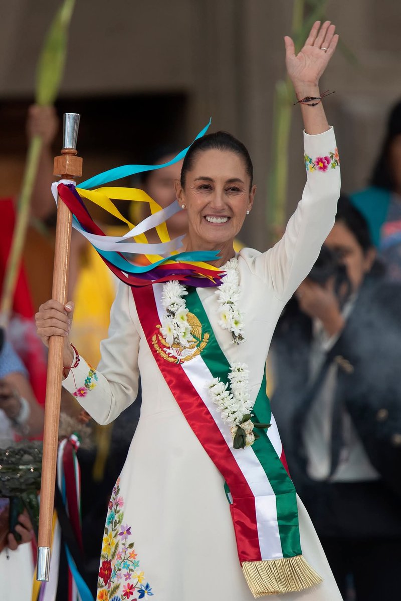🇲🇽Claudia Sheinbaum hace historia al ser nombrada la quinta mujer Más poderosa del Mundo, por la revista Forbes