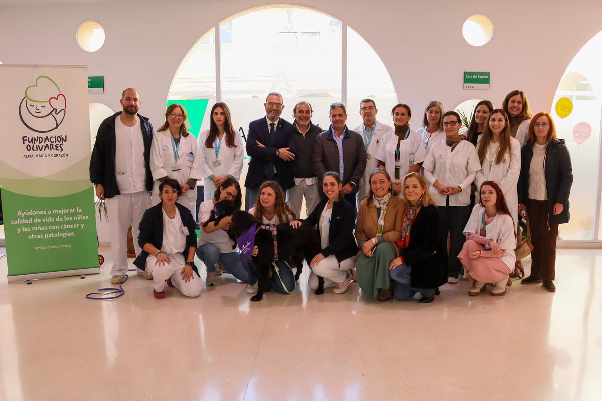 🐶 Los pacientes de Unidad de Trastornos de la Conducta Alimentaria (UTCA) del <a href="/HRegionalMalaga/">Hospital Regional Universitario Málaga</a> cuentan con unos nuevos compañeros que les acompañarán en su proceso de recuperación.

La terapia canina asistida permite la adherencia al tratamiento y la mejora de la autoestima.