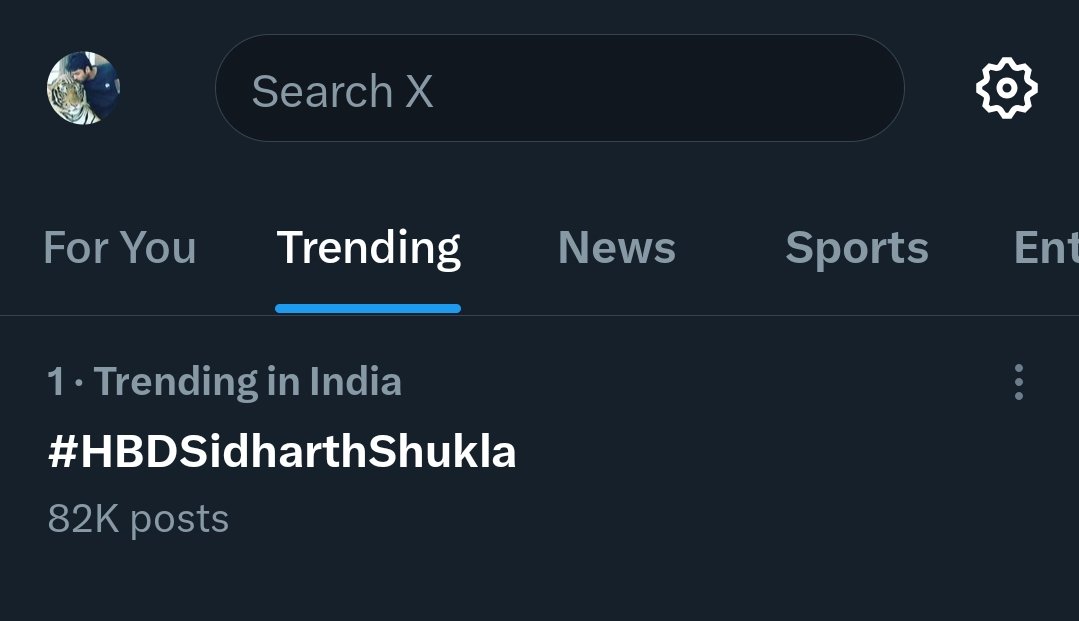 Agar SidHearts Trend kare wo no.1 pe naa aaye ye possible nahi 
#HBDSidharthShukla