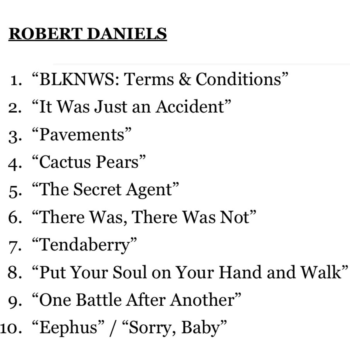 Robert Daniels tweet media