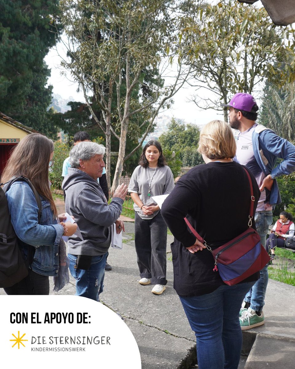 Recibimos con alegría la visita de Monika y Luisa, representantes de <a href="/sternsinger_de/">Die Sternsinger</a>  , uno de nuestros aliados clave que acompaña varios de nuestros ejes de acción, entre ellos la Escuela de Artes.
#Benposta #Bogotá #Kindermissionswerk #Sternsinger #TrabajoEnAlianza #Juventudes