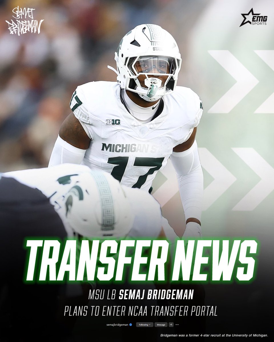 Our guy <a href="/SemajBridgeman7/">Semaj Bridgeman</a> is entering the transfer portal!