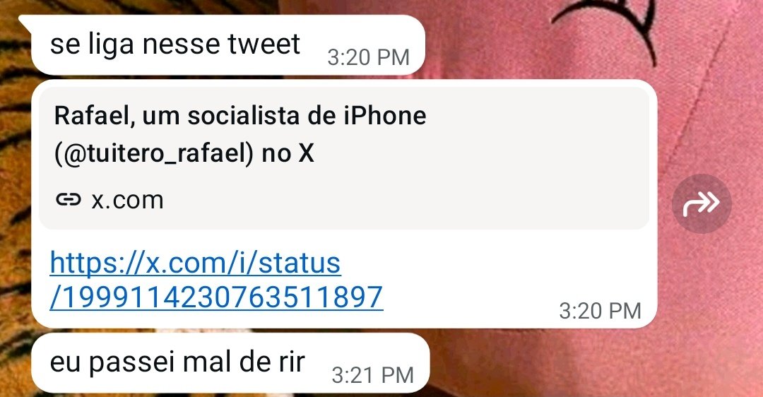 que mensagem tirar disso