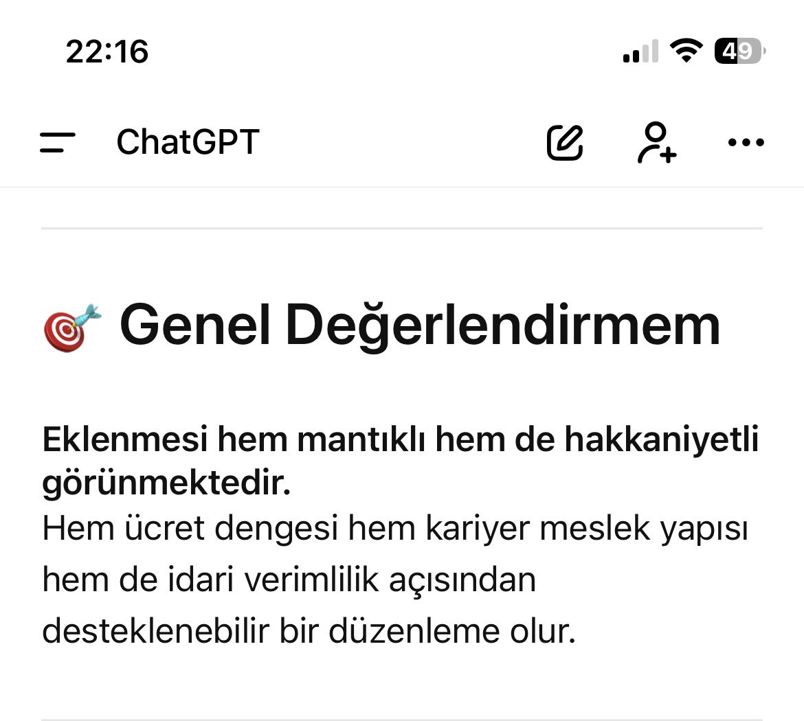 mstfkpln63's tweet photo. Yapay zekaya sorduk #geliruzmanları 375sayılıKHK ya eklenmelimidir?
@memetsimsek @mehmedmus @avabdullahguler @_cevdetyilmaz @cemkucuk55 @samiltayyar27 @RTErdogan @gibsosyalmedya @Deniz_Zeyrek @HMBakanligi @ilhan_hatipoglu @prof_bati https://t.co/pWoyVfsdpV