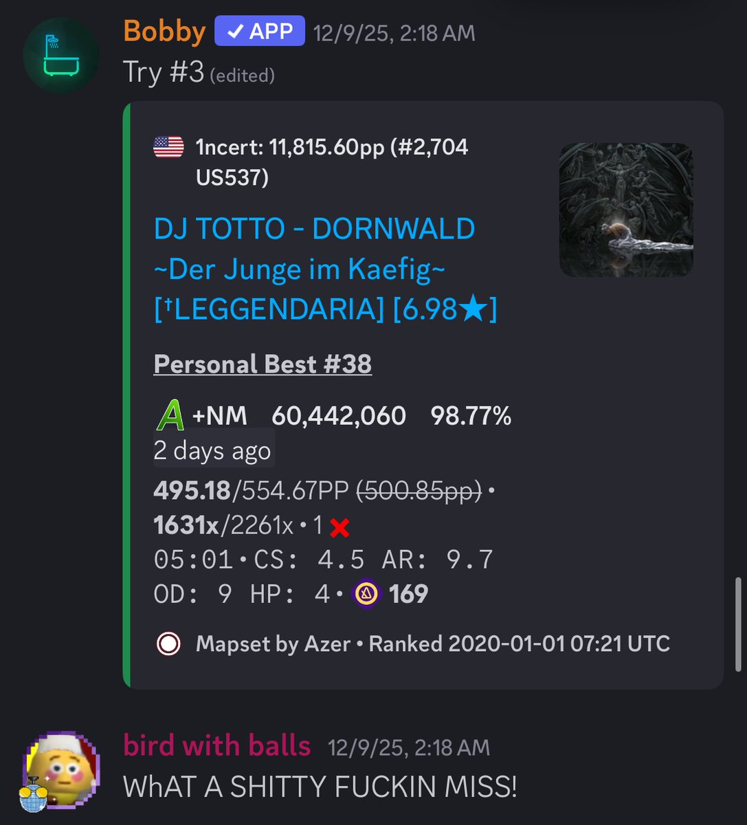 2nd ever 99 (that i know of) on brain power and a really bad choke on dornwald :D