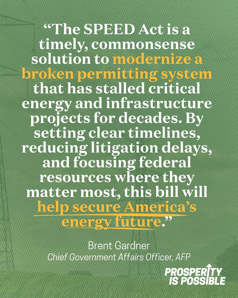 Tell <a href="/RepNikkiB/">Rep. Nikki Budzinski</a> to support permitting reform to lower costs, promote energy abundance, and free the economy of red tape – VOTE YES on H.R. 4776, the SPEED Act!