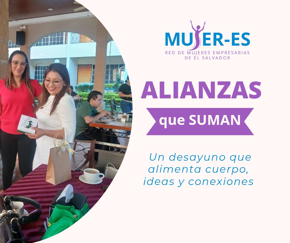 RedMujeresSV's tweet photo. La RED MUJER-ES agradece a Learn Consultores SV  por el desayuno ofrecido a nuestras socias en Oriente.

Un gesto que fortalece la colaboración, la formación y el crecimiento de nuestras emprendedoras de Oriente. 🤝💫

#oriente #RedMujeres #AlianzasPoderosas #desayuno https://t.co/5MSEYxqvyg