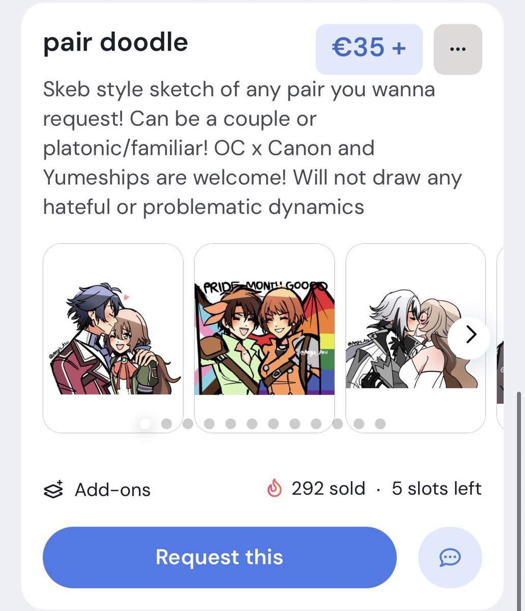 Aegis_Asu's tweet image. [Retweets appreciated!]

Hi hi! Ko-Fi doodle cms for single character and pairs are Open again! 5 slots for each! Link in replies! :D