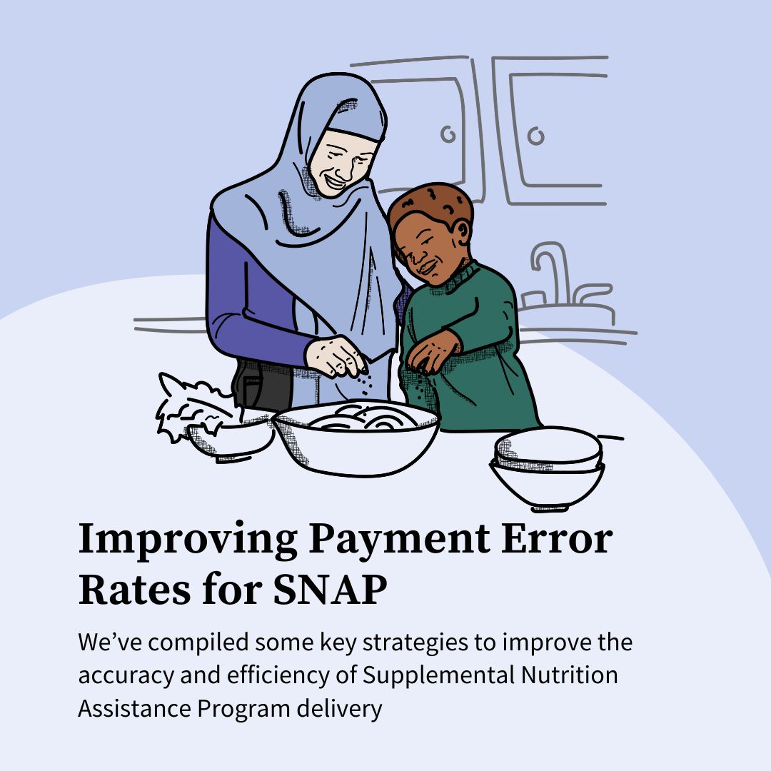 codeforamerica's tweet image. H.R. 1 is shifting costs for SNAP back to states based on their Payment Error Rate. States need to prepare for this moment with care. We&apos;ve compiled a few guidelines and strategies to help them prepare. Learn more in our blog 📘 bit.ly/48SChdG

#CivicTech #SNAP