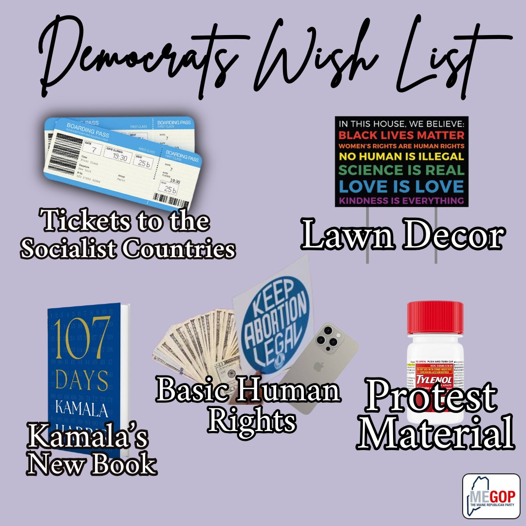 mainegop's tweet image. If you need to do some last-minute Christmas shopping 

#christmas #christmaslist #mepolitics #megop #merepublicans #shopping