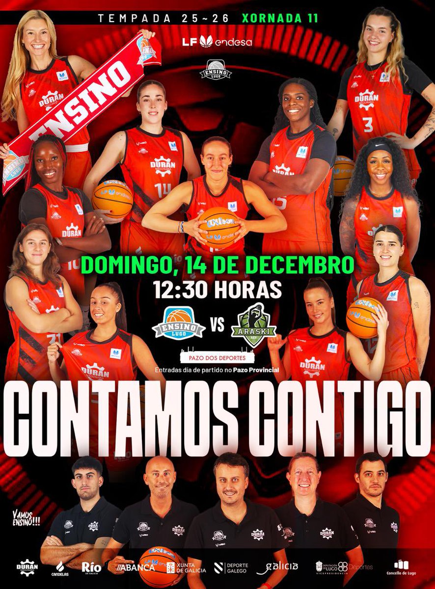 CONTAMOS CONTIGO‼️‼️‼️
O próximo domingo temos unha cita moi importante no Pazo ✍️