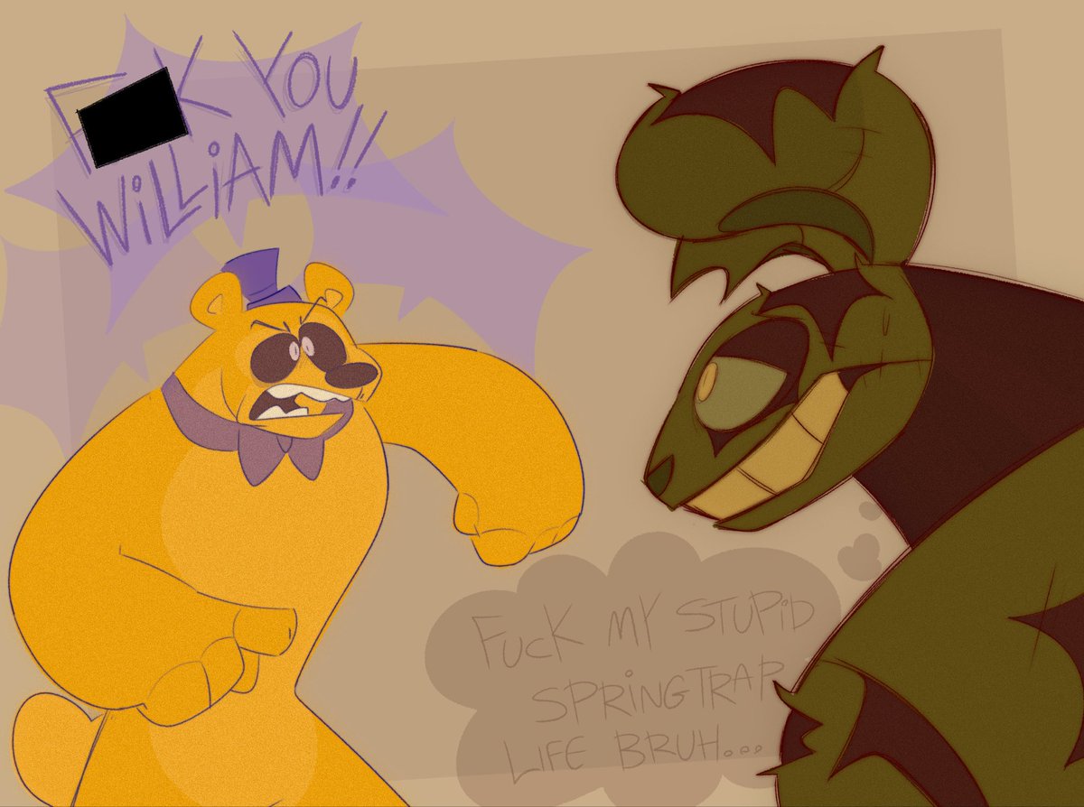 fuck my stupid #springtrap life
