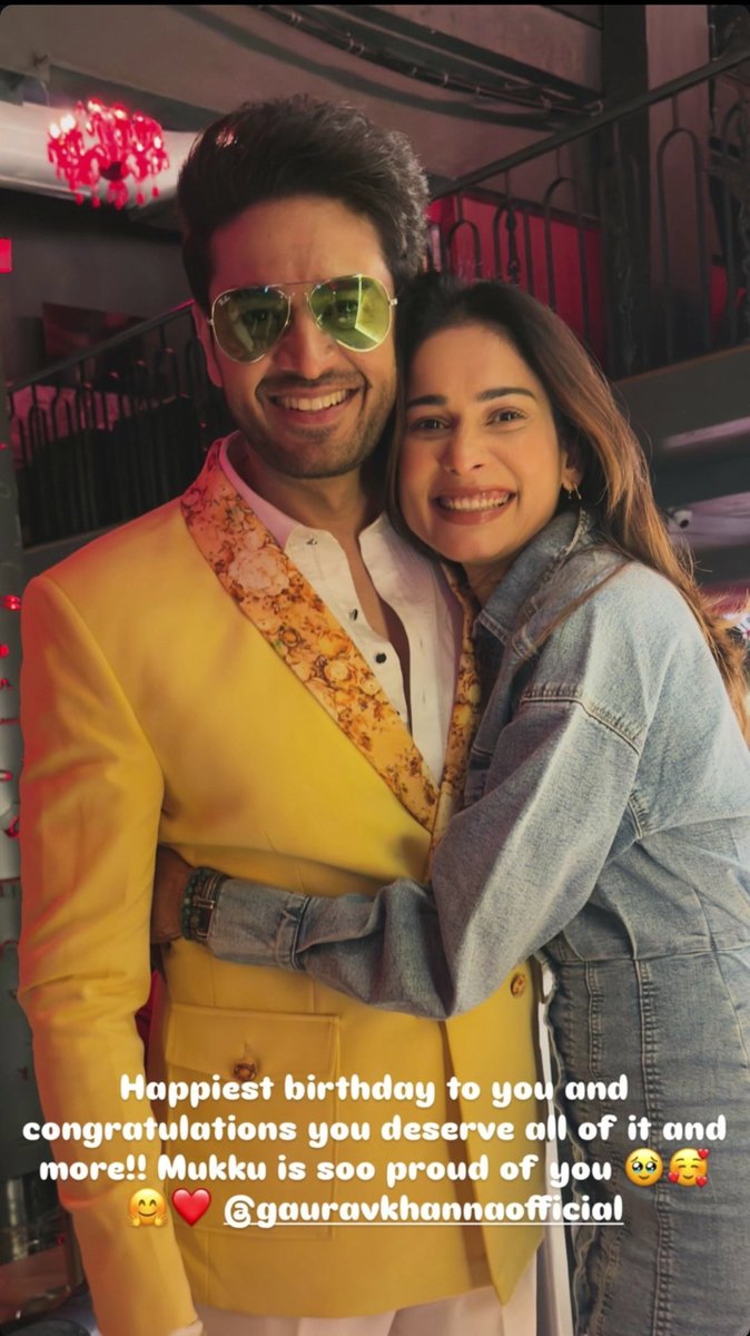 Dhaagon se bandha ek anokha rishta 🥹🤏
My Anuj-Mukku forever ❤️
#GauravKhanna #AneriVajani