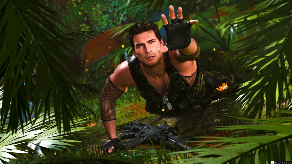 𝗦𝘂𝗿𝘃𝗶𝘃𝗼𝗿
Could someone help our naughty boy?😏🤭
Full set available on Boosty and Patreon (links in bio)
[NSFW]
#NathanDrake