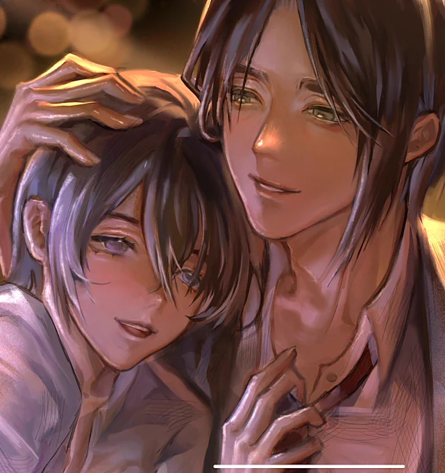 drunk on love #erenmika #aot