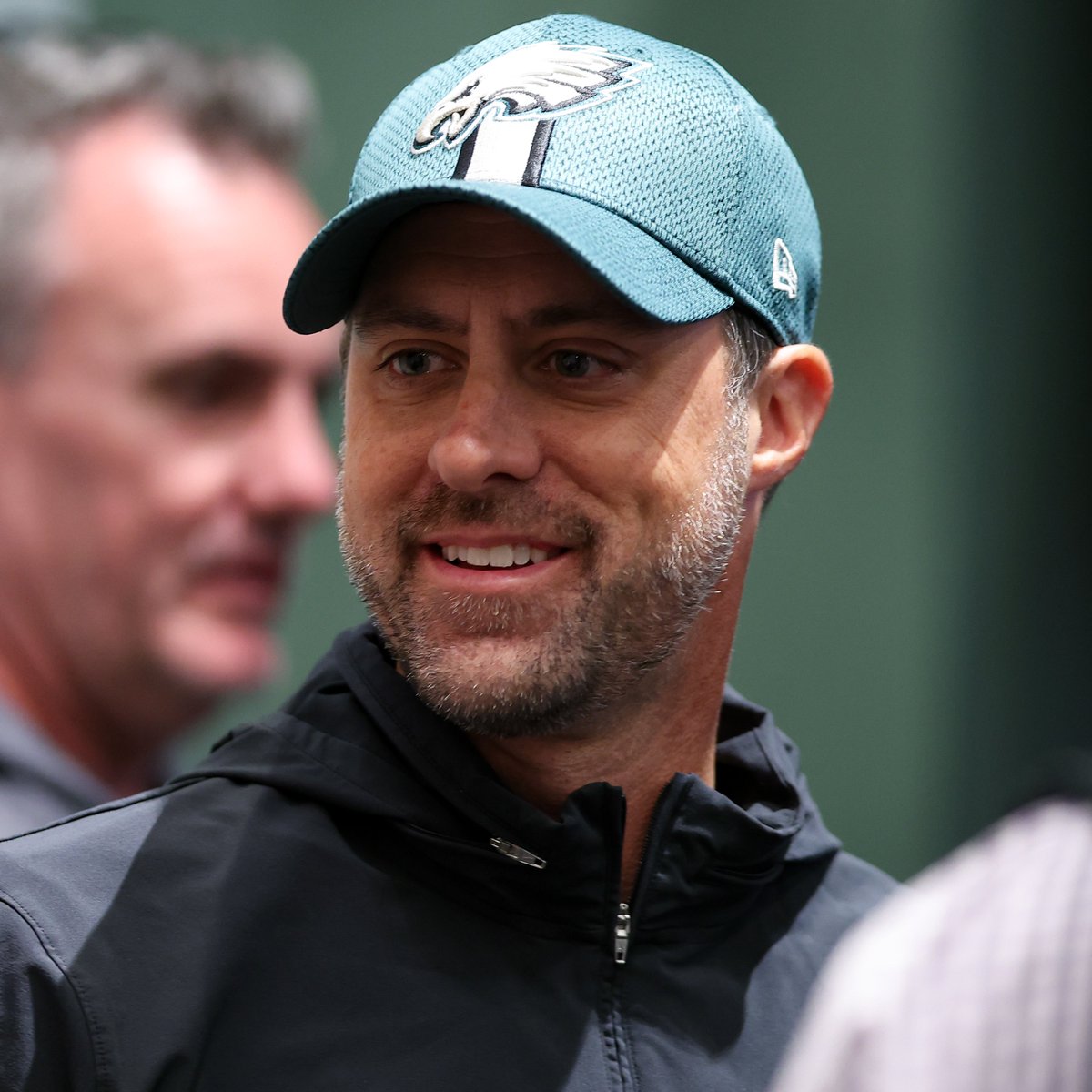 SportsRadioWIP's tweet image. Philadelphia Eagles offensive coordinator Kevin Patullo could reportedly get a head coaching interview with the New York Giants. 👀

"With the Giants’ job being open, it would be a surprise if a division rival did not bring him in for an interview."

(via @ConorOrr / @theMMQB)