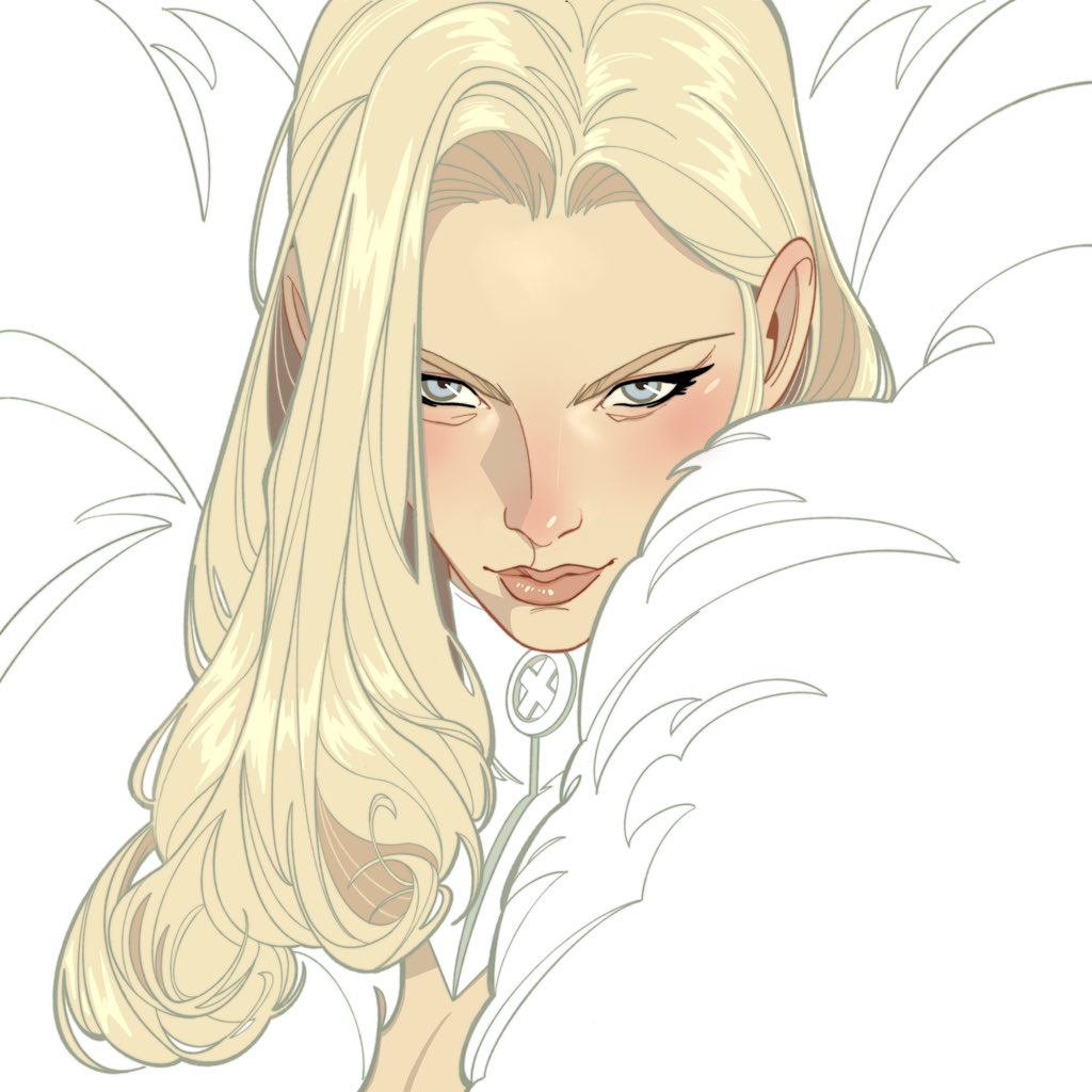 The white queen herself, the X-Men’s Emma Frost for this very snowy December 💎