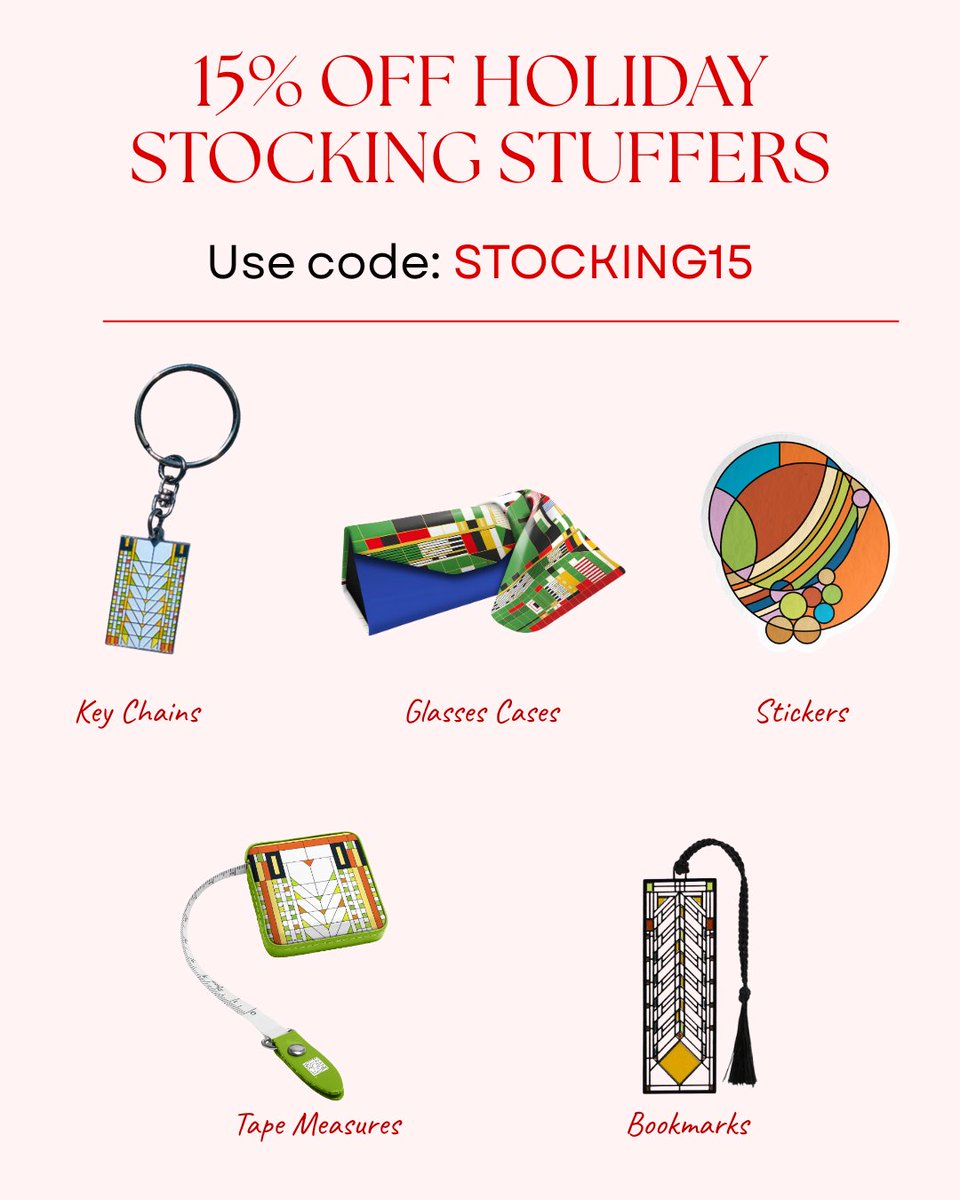 Happy Thursday! 

Here’s a special sale for our social media friends: 15% off stocking stuffer items

Save with code STOCKING15 at shopwright.org.