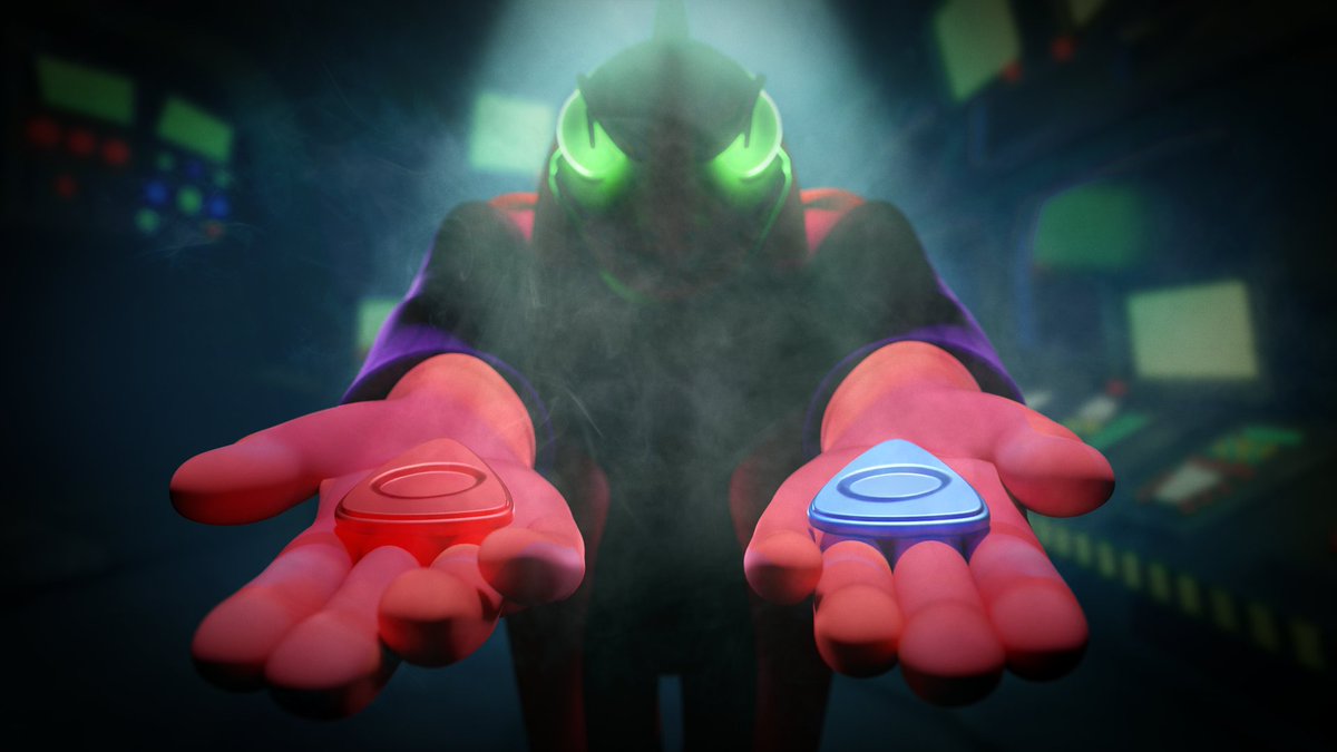 use your lizard brain and choose wisely over the coming days.  

both just different paths to the same ending: chaos.