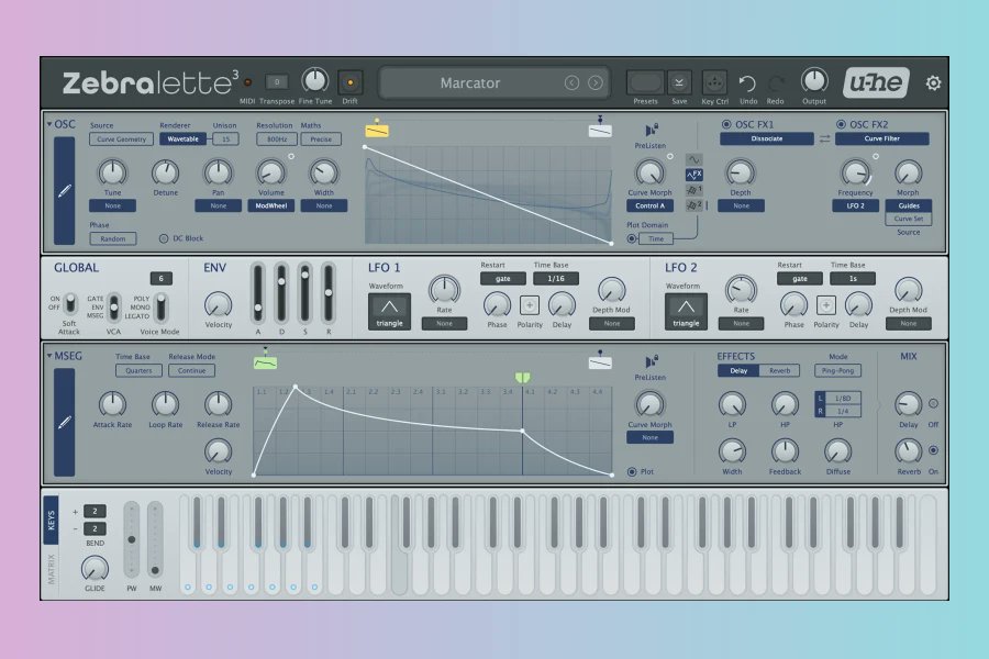 Noizefield's tweet photo. u-he Launches Zebralette 3.0 as Freeware Synth
.
#AUDIOPRODUCTION #FREESYNTH #FREEWARE #MODULARSYNTHESIS #MUSICTECHNOLOGY #SOUNDDESIGN #SYNTHESISSOFTWARE #UHE #ZEBRA3 #ZEBRALETTE3 https://t.co/a7GqtujUWM