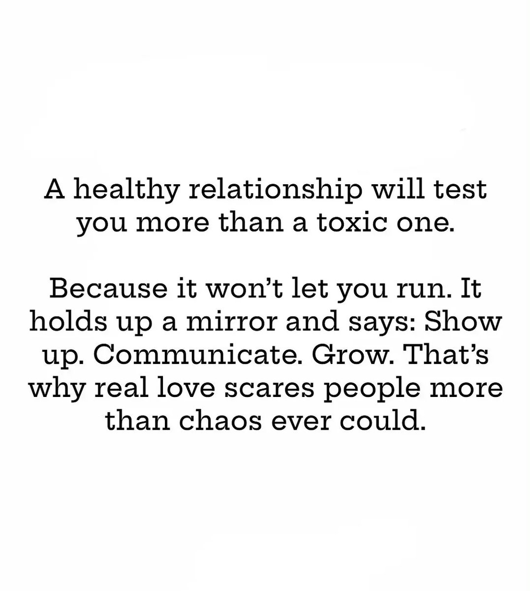 A healthy relationship,...