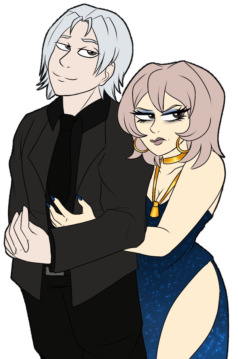 _ArtGuts_'s tweet photo. Finished commission for @shiirubaxo !! We love LeeMo in this household!!
#yumeship #myart #commission #tekkenoc #leechaolan #leemo https://t.co/o7PgQmundR