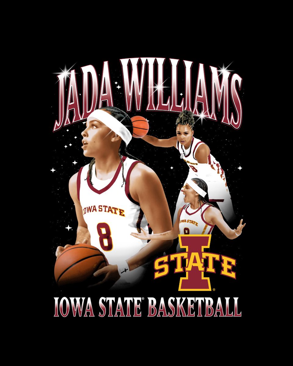 IowaStNILStore's tweet image. New drop for Cyclone Nation 🌪️ Jada Williams merch now LIVE — don’t miss it!🏀

nil.store/iowa-state/isu…

#cyclonewbb #jadawilliams #exclusivedrop #iowastatewbb #cyclonenation