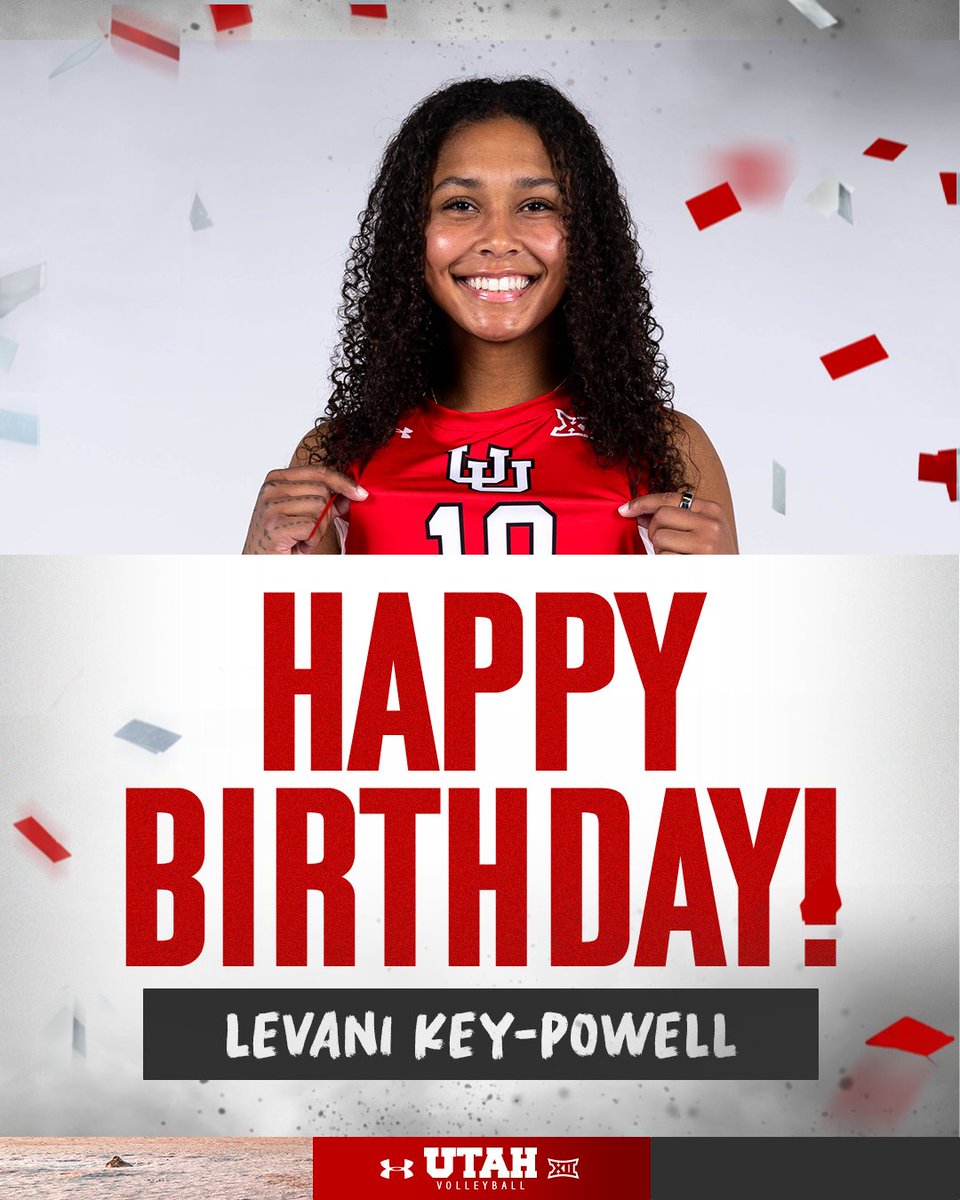 UtahVolleyball's tweet image. Happy Birthday Vani 🥳🥳🥳

#GoUtes