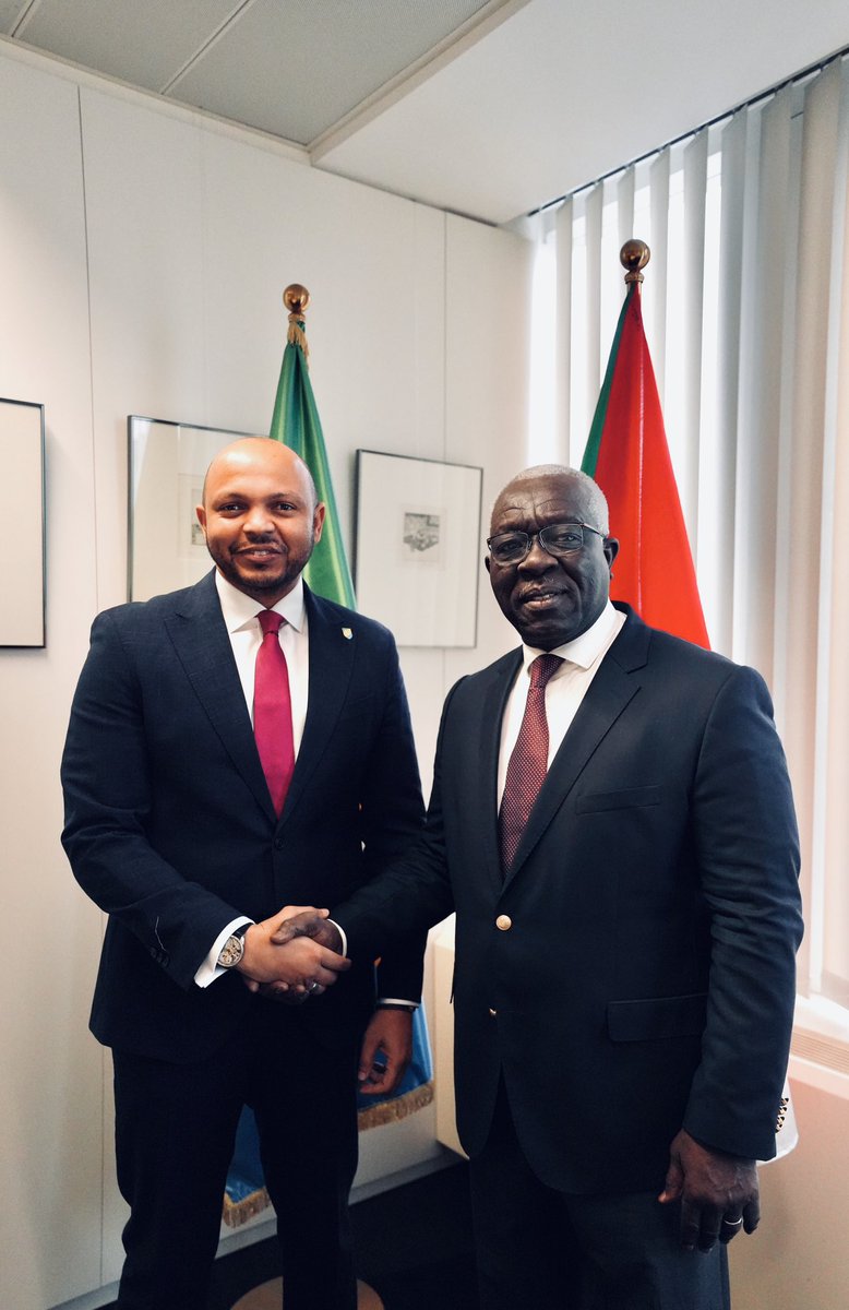 PressACP's tweet image. The Secretary-General of the OACPS, H.E. Moussa S. Batraki (@MBatraki), received H.E. Abdelbagi Kabeir Gawi, Ambassador of Sudan, who paid a courtesy call on him.

The visit reaffirmed Sudans committed to the work of the OACPS and its dedication to the vision and mission of the…