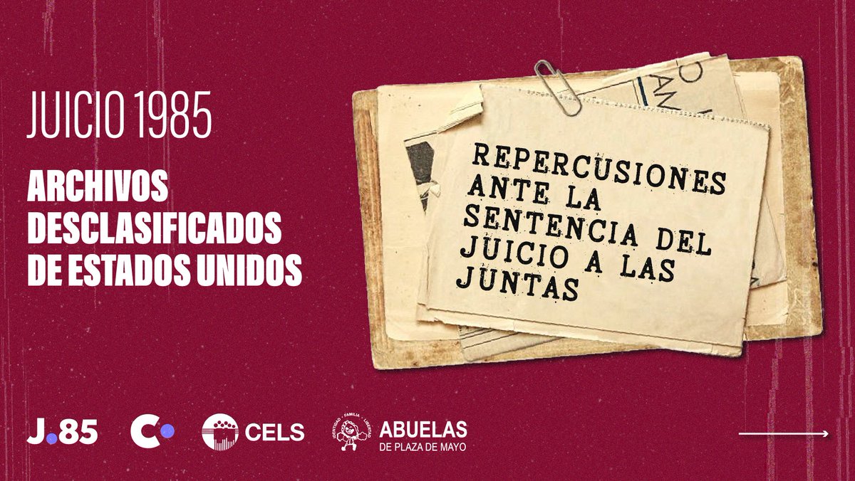 Juicio a las Juntas | 40 años tweet media