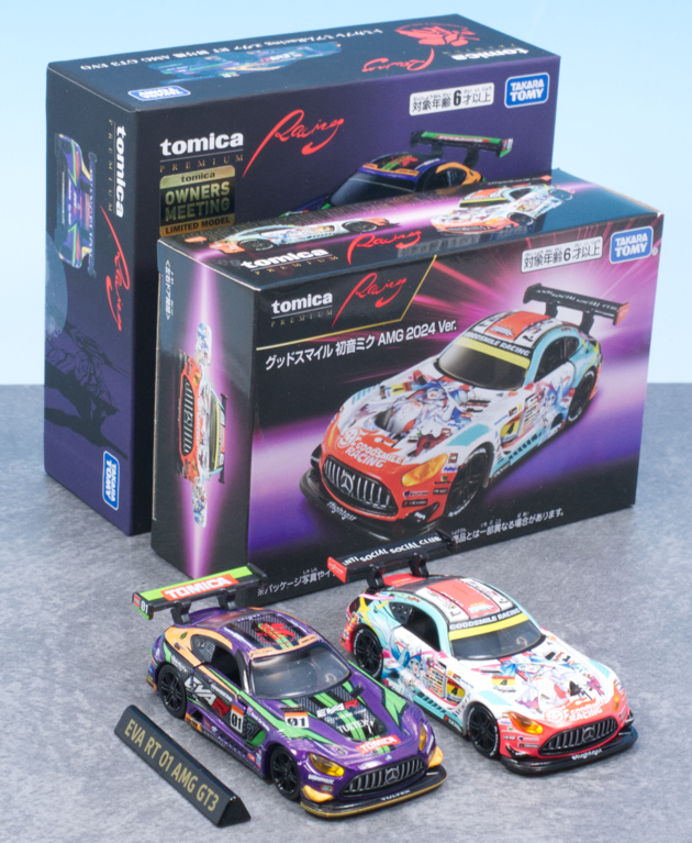 レビューしました トミカプレミアムRacing エヴァ RT 初号機 AMG GT3