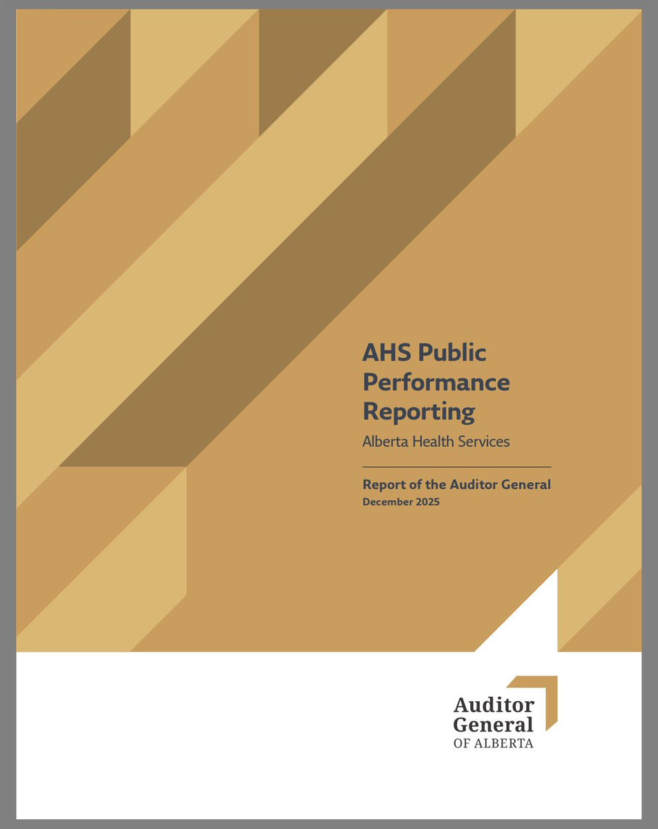 The auditor general has released a report into AHS’s public reporting…

Short version?

Smith over promised, under delivered and messed with AHS so badly they literally COULDN’T be compliant with the law.

/1

#abpoli #ableg #cdnpoli
