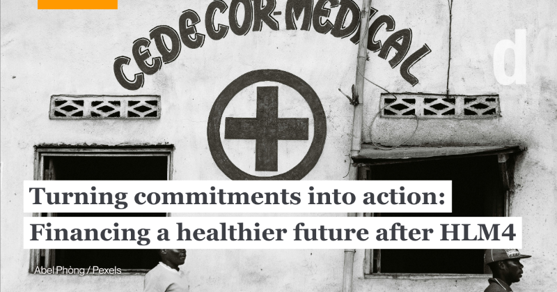 devex's tweet photo. As Devex's Accelerating Action series wraps up, the series Advisory Board reflects on HLM4 and its political declaration.

The conclusion? This must be a turning point, driving sustained financing and collaboration to turn commitments on NCDs and mental health into real action 👇