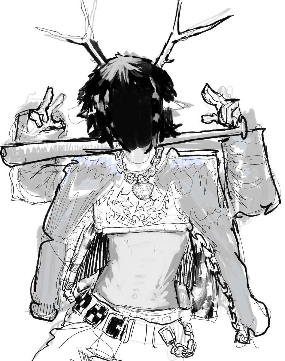 shitty sketch of dess