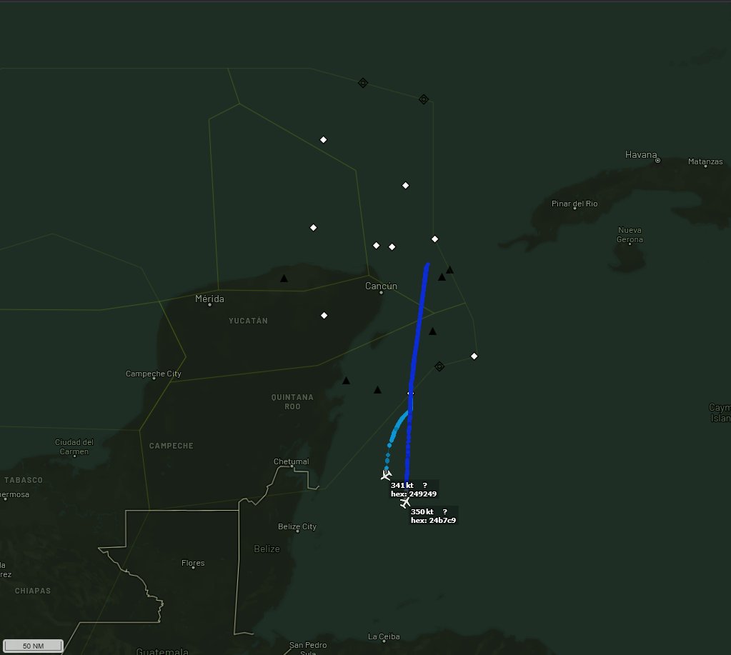 prefix64's tweet image. MAZE604 and MAZE609
CBP AMO P-3
Cecil (KVQQ) 🇺🇸 to Liberia (MRLB) 🇨🇷