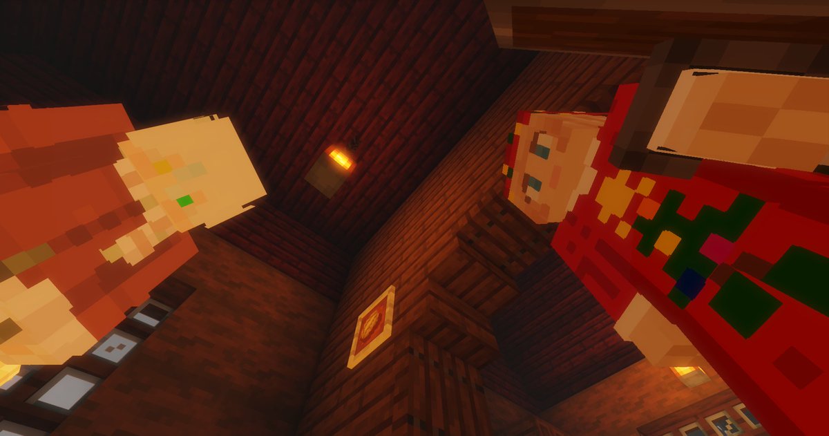 What do you think Cassie and Xerice are discussing? 

#HolidaySMP