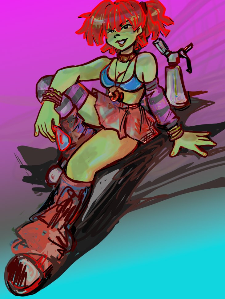 aswestos's tweet image. character for fake game