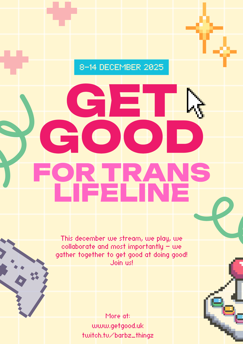 barbz_things's tweet photo. 2 THOUSAND DOLLARS (2000$) GOAL HAS BEEN MET.
Stretch goal number 4 here we goooo!

https://t.co/Q3rbseRPlg
Come donate to Trans Lifeline! https://t.co/eXnsJOHlq1