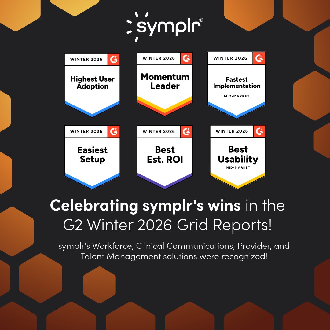 Innovation matters, but impact matters more. Honored to be recognized in <a href="/G2dotcom/">G2</a> Winter 2026 Grid Reports with 26 badges for usability, implementation speed, ROI, &amp; user adoption. Thank you to our amazing community for trusting us to power better #healthcareoperations.
