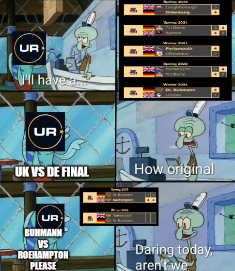 UniRocketeers's tweet photo. This Grand Final looks familiar...

⏩ https://t.co/4mZztzoxLJ

🔴 Live now on @EmgBoussole's channel! https://t.co/7MCpHxQY9e